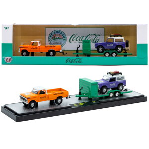 M2@COCA-COLA AUTO-HAULER RELEASE 56000-TW35 - 1969 FORD F-100 RANGER 4X4 & 1966 FORD BRONCO@RJR[ I[gnE[@[X56000-TW34 - 1969 tH[h F-100 W[ 4X4 & 1966 tH[hEuR
