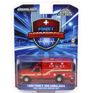 1989 FORD F-350 AMBULANCE FDNY LOGISTICAL SUPPORT UNIT 1989 �t�H�[�h F-350 �A���r�������X FDNY ���W�X�J���E�T�|�[�g���j�b�g