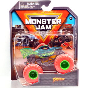 SPIN MASTER�@MONSTER JAM 1/64 - DRAGON�@�����X�^�[�W����1/64 - �h���S��
