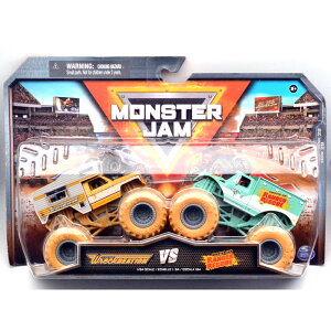 MONSTER JAM 1/64 2PACK- WRECKREATION VS RANGER RESCUE �����X�^�[�W����1/64 2�p�b�N-�@���N���G�[�V�����@VS�@�����W���[���X�L���[
