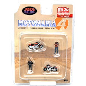 MiJo TOYS EXCLUSIVE AMERICAN DIORAMA-1:64 FIGURES - MOTOMANIA 4@MiJo TOYS@AJWI} 1:64XP[tBMA - g}jA 4*pbN̒ŏ̈ʒuɃtBMAĂȂ̂ꍇ