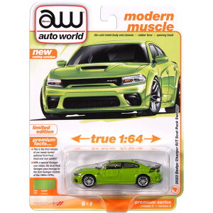 Auto World Premium 2024 Release 3@2023 DODGE CHARGER R/T SCAT PACK SWINGER (SUBLIME)2023 _bWE`[W[ R/T XLbgEpbNEXEBK[ (TuC)