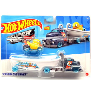 MATTEL HOTWHEELS SCRUBBA DUB DRIVER�}�e���@�z�b�g�E�B�[���@�X�N���o�E�_�u�E�h���C�o�[