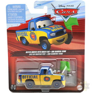 MATTEL CARS DEXTER HOOVER WITH GREEN FLAG }e@J[Y@fNX^[t[o[@EBY@O[tbO