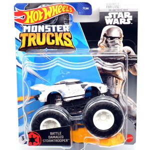 MATTEL HOTWHEELS MONSTER TRUCKS BATTLE DAMAGED STORMTROOPER@ogE_[WEXg[g[p[