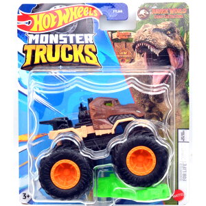 MATTEL HOTWHEELS MONSTER TRUCKS JURASSIC WORLD CAMP CRETACEOUS �W�����V�b�N�E���[���h/�T�o�C�o���E�L�����v