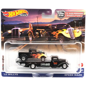 HOTWHEELS�@CAR CULTURE - TEAM TRANSPORT �@'33 WILLYS & SPEED WAZE�@'33 �E�B���X & �X�s�[�h�E�E�F�C�Y