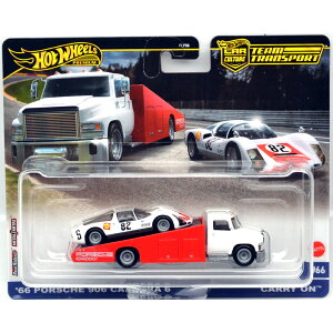 HOT WHEELS@ CAR CULTURE - TEAM TRANSPORT @'66 PORSCHE 906 CARRERA 6 & CARRY ON@'66 |VF@906@J@& L[I