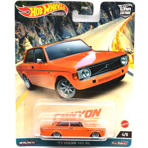 MATTEL HOTWHEELS CANYON WARRIORS - '73 VOLVO 142 GL�@�}�e���@�z�b�g�E�B�[���L���j�I���E�E�H���A�[�Y - '73 �{���{ 142 GL�@US �A���Ł@2023 CAR CULTURE "C" CASE