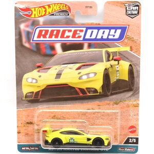 MATTEL HOTWHEELS RACE DAY - ASTON MARTIN VENTAGE GTE�}�e���@�z�b�g�E�B�[�����[�X�f�C - �A�X�g���}�[�`���E�o���e�[�W GTE�@US �A���Ł@2023 CAR CULTURE "D" CASE
