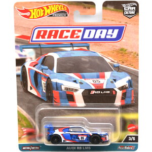 MATTEL HOTWHEELS RACE DAY - AUDI R8 LMS}e@zbgEB[[XfC - AEfB R8 LMS@US AŁ@2023 CAR CULTURE "D" CASE