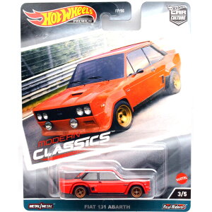 MATTEL HOTWHEELS MODERN CLASSICS - FIAT 131 ABARTH@}e@zbgEB[_NVbNX - tBAbg@131@Aog@US AŁ@2023 CAR CULTURE "E" CASE