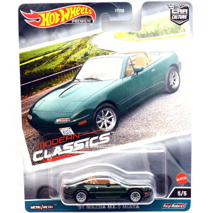 MATTEL HOTWHEELS MODERN CLASSICS - '91 MAZDA MX-5 MIATA@}e@zbgEB[@_NVbNX - '91 }c_ MX-5 MIATA@US AŁ@2023 CAR CULTURE "E" CASE