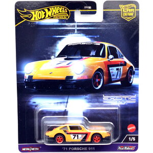 MATTEL HOTWHEELS EXOTIC ENVY - '71 PORSCHE 911 }e@zbgEB[@GL]`bNEGB[ - '71 |VF@911 US AŁ@2023 CAR CULTURE "G" CASE