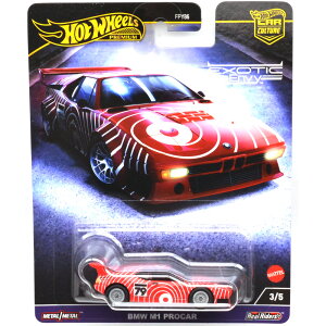 MATTEL HOTWHEELS EXOTIC ENVY - BMW M1 PROCAR�@�}�e���@�z�b�g�E�B�[���@�G�L�]�`�b�N�E�G�����B�[ - BMW M1 �v���J�[�@US �A���Ł@2023 CAR CULTURE G CASE