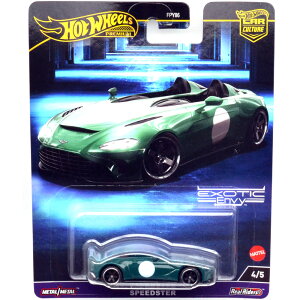 MATTEL HOTWHEELS EXOTIC ENVY - ASTONMARTIN V12 SPEEDSTER �}�e���@�z�b�g�E�B�[���@�G�L�]�`�b�N�E�G�����B�[ - �A�X�g���}�[�`�� V12 �X�s�[�h�X�^�[�@US �A���Ł@2023 CAR CULTURE "G" CASE