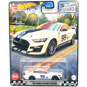 MATTEL HOTWHEELS BOULEVARD SERIES '20 FORD SHELBY GT500�@�}�e���@�z�b�g�E�B�[��'20 �t�H�[�h�E�V�F���r�[ GT500