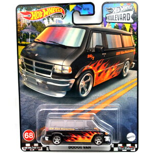 MATTEL HOTWHEELS BOULEVARD SERIES DODGE VAN�@�}�e���@�z�b�g�E�B�[���_�b�W�E�o��