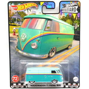 MATTEL HOTWHEELS BOULEVARD SERIES@VOLKSWAGEN T1 PANEL BUS@}e@zbgEB[@tHNX[Q T1 ploX