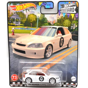 MATTEL HOTWHEELS BOULEVARD SERIES '99 HONDA CIVIC TYPE R (EK9)@}e@zbgEB['99 z_EVrbNE^Cv R (EK9)