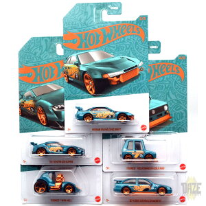 MATTEL HOTWHEELS 2024 PEARL & CHROME SERIES "F"CASE - 5 CAR SET}e@zbgEB[@2024p[ & N[@V[Y "F"P[X - 5@Zbg