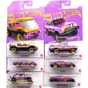 MATTEL HOTWHEELS 2025 PEARL & CHROME SERIES "G"CASE - 6 CAR SET@}e@zbgEB[2025 p[ & N[@V[Y "G"P[X - 6J[Zbg