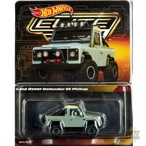HOTWHEELS LAND ROVER DEFENDER 90 PICKUP�@�z�b�g�E�B�[���Y�����h���[�o�[�E�f�t�F���_�[ 90 �s�b�N�A�b�v�@ELITE 64�@�V���[�Y