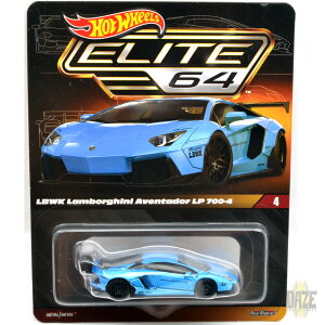 HOTWHEELS LBWK LAMBORGHINI AVENTADOR LP-4�@�z�b�g�E�B�[���Y�@���o�e�B�E�H�[�N�E�����{���M�[�j�E�A�x���^�h�[�� LP-4�@ELITE 64�@�V���[�Y�@���A�o���p�[�A���A�E�C���O�A���A�G���W���J�o�[���O