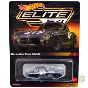 HOTWHEELS MERCEDES-BENZ 300SL�@�z�b�g�E�B�[���Y�����Z�f�X�x���c 300SL�@ELITE 64�@�V���[�Y�@�K���E�C���O�J�\�B