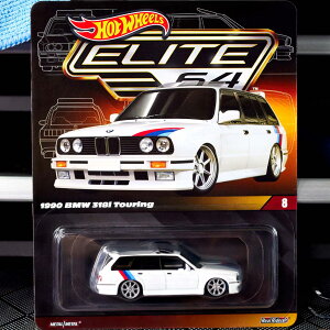 MATTEL HOTWHEELS ELITE 64@1990 BMW 318i TOURING }e@zbgEB[@G[g64