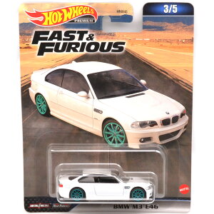MATTEL HOTWHEELS FAST & FURIOUS PREMIUM 2023 MIX-C - BMW M3 E46�}�e���@�z�b�g�E�B�[�����C���h�E�X�s�[�h �v���~�A���A�\�[�gC - BMW M3 E46