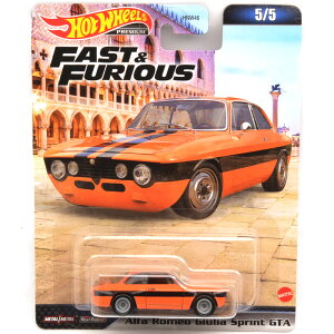 MATTEL HOTWHEELS FAST & FURIOUS PREMIUM 2023 MIX-C - ALFA ROMEO GULIA SPRINT GTA}e@zbgEB[ChEXs[h v~AA\[gC - At@IEWAEXvg