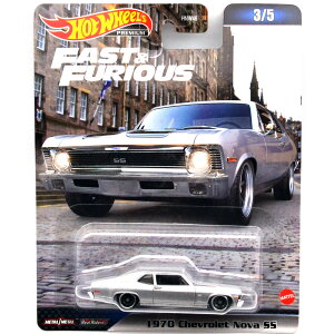 MATTEL HOTWHEELS FAST & FURIOUS PREMIUM 2023 MIX-D - 1970 CHEVROLET NOVA SS�}�e���@�z�b�g�E�B�[�����C���h�E�X�s�[�h �v���~�A���A�\�[�gD - 1970 �V�{���[�E�m�o SS