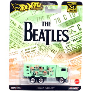 MATTEL HOTWHEELS THE BEETLES - HIWAY HAULER (GREEN)�@�U�E�r�[�g���Y - �n�C�E�F�C�n�E���[�@POP CULTURE �|�b�v�J���`���[�@US�ŃA�\�[�g 2024 "D" CASE