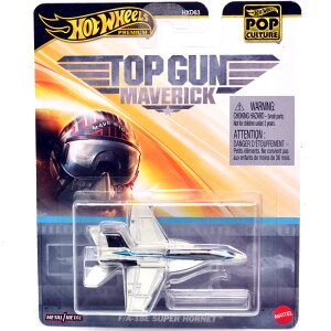 MATTEL HOTWHEELS TOP GUN MAVERICK - F/A18E SUPER HORNET�@�g�b�v�E�K���E�}�[�x���b�N - F/A18E �X�[�p�[�z�[�l�b�g�@POP CULTURE �|�b�v�J���`���[�@US�ŃA�\�[�g 2024 "F" CASE