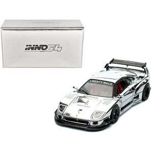 LBWK FERRARI F40 (CHROME SILVER) INNO MODELS 1/64 oeBEH[N tF[F40 (N[Vo[)