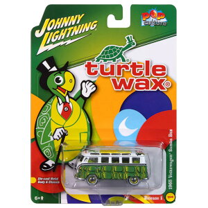 Pop Culture 2025 Release 1�@TURTLE WAX - 1965 VOLKSWAGEN SAMBA BUS�@�^�[�g�����b�N�X - 1965 �t�H���N�X�E�T���o�E�o�X