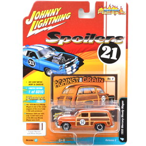 JOHNNY LIGHTNING 1/64 STREET FREAKS 1950 MERCURY WOODY WAGON (COPPER)1950 �}�[�L�����[�E�E�b�f�B���S��(�J�b�p�[)