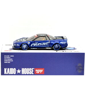 MINI-GT 1/64 KAIDO HOUSE - HONDA NSX EVASIVE V2 BLUE@X͂ - z_ NSX G@[Vu V2 u[