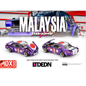 2025 MALAYSIA DIECAST EXPO EXCLUSIVE - LTDEDN NISSAN SKYLINE 2000 GT-R (KPGC10) 2025 �}���[�V�A�E�G�N�X�|���� - LTDEDN �j�b�T���E�X�J�C���C�� 2000 GT-R (KPGC10)
