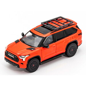 1/64 GCD 2023 TOYOTA SEQUOIA TRD PRO (SOLAR OCTANE ORANGE) GCD 2023 g^EZRCA@TRD PRO@(\[[EIN^EIW)