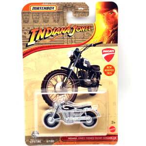 MATCHBOX 1/64 INDIANA JOES THEMED DUCATI SCRAMBLER@CfBAiW[Y@hJeBEXNu[