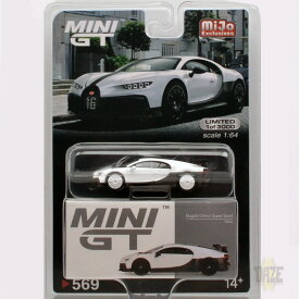 MiJo TOYS - BUGATTI CHIRON (RUR SPORT WHITE) CHASE CARアメリカ　MiJo Toys 限定　ブガッティ シロン (ピュールスポール ホワイト) チェイスカー