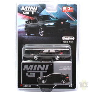 MiJo TOYS EXCLUSIVE - HONDA CIVIC TYPE R (CRYSTAL PEAL BLACK) W/ADVAN GT WHEEL@MiJo  - z_EVrbNE^CvR (NX^Ep[EubN)@EBY@Aho GT zC[