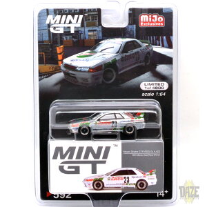 MINI-GT MiJo EXCLUSIVE - NISSAN SKYLINE GT-R (R32) Gr. A #23 1990 MACAU GUIA RACE WINNER CHASE CAR ~jGT MiJo @jbTEXJCC GT-R R32 }JIEMA[X D 1990 Gr. A #23 `FCXJ[