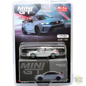 MINI-GT MiJo TOYS EXCLUSIVE - HONDA CIVIC TYPE R (SONIC GRAY PEARL) CHASE CAR MiJo  - z_EVrbNE^CvR (\jbNO[p[) `FCXJ[