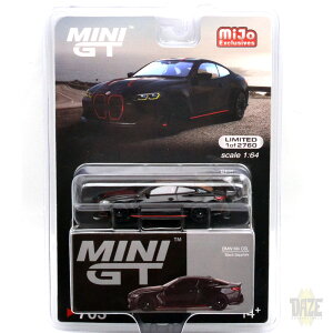 MINI-GT 1/64 BMW M4 CSL - BLACK SPPHIRE@BMW M4 CSL ubNTt@CA