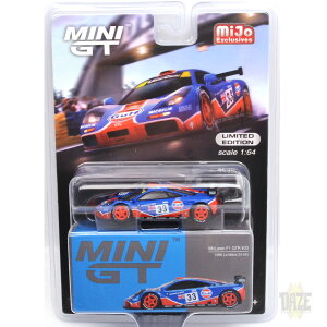 MiJo TOYS - McLAREN F1 GTR #33 1996 LE MANS 24Hr GULF@AJ@MiJo Toys @}N[ F1 GTR E}24 1996 #33