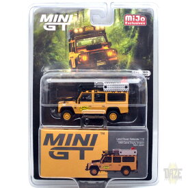 MiJo TOYS EXCLUSIVE - LAND ROVER DEFENDER 110 1989 CAMEL TROPHY AMAZON TROPHY AMAZON TEAM JAPAN　MiJo 限定　ランドローバー ディフェンダー 110 キャメルトロフィー アマゾン 1989 チームジャパン