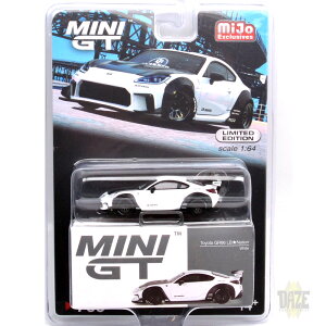 MINI GT @LIBERTY WALK@ TOYS EXCLUSIVE -TOYOTA GR86NATION (WHITE)@AJ@MiJo Toys  g^ GR86NATION(zCg)